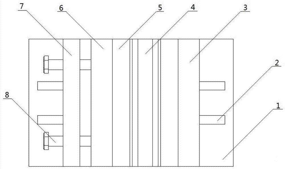 Mold for seam trimming of titanium alloy straight pipe and method for machining seam trimming