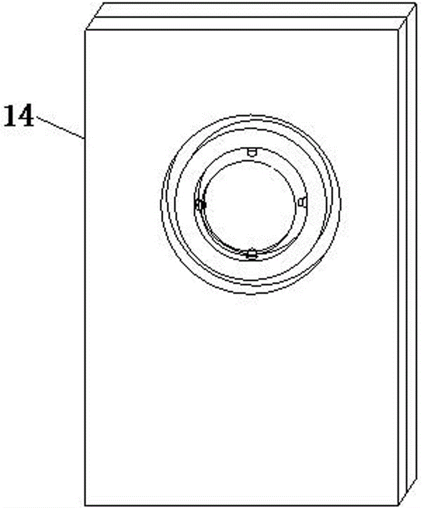Carbon fiber composite core wire round inspection device and using method thereof