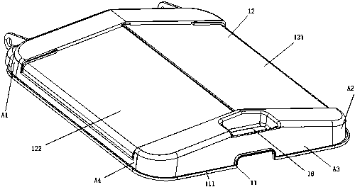 Garbage can cover and garbage can comprising same