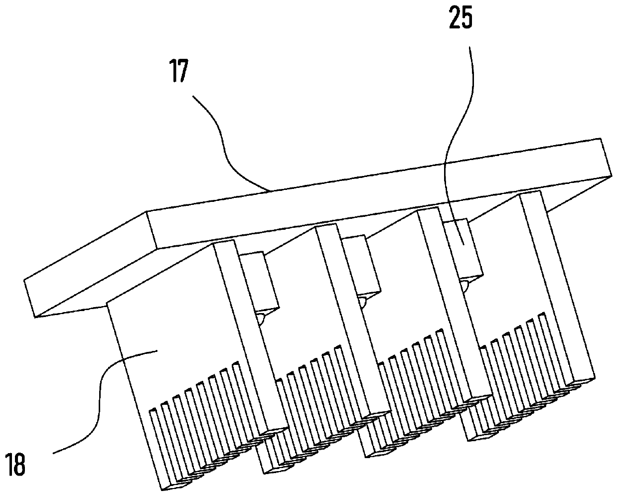 Agricultural product dampproof storage device