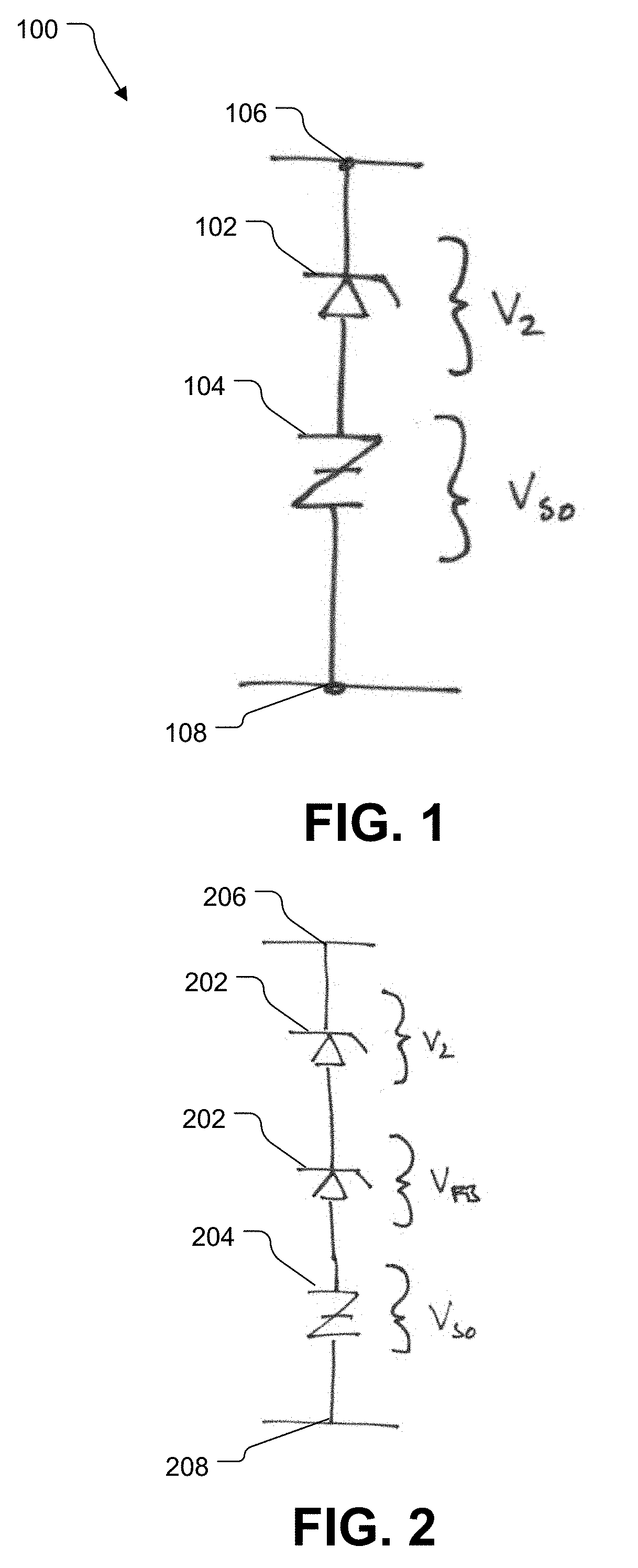 Transient suppressing circuit arrangements