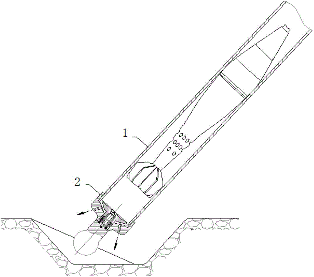 Mortar launching device