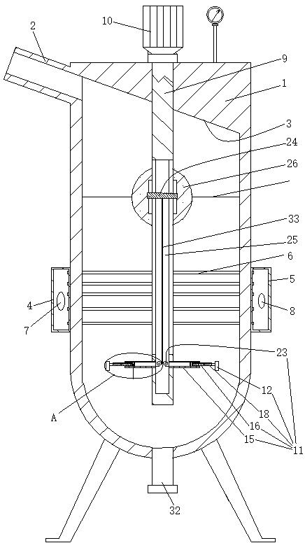 Steam forming method achieved through buoyancy adjustment of inclination angle