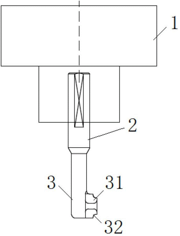 Chamfer forming tool and forming process thereof