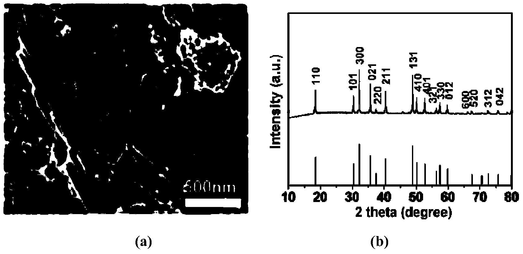 Method for preparing alpha-nickel sulfide and carbon nanometer rodlike composite material in in-situ mode