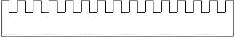 Light-emitting diode (LED) radiating based on diamond microscopic graph structure