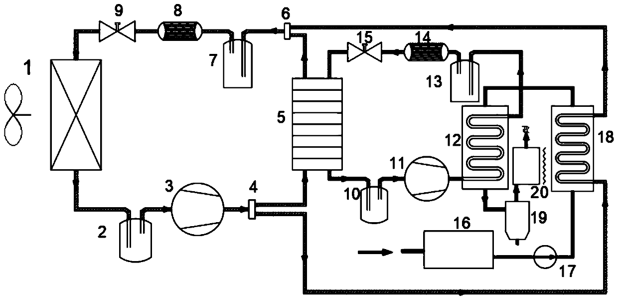Cascade type high-temperature heat pump steam generator