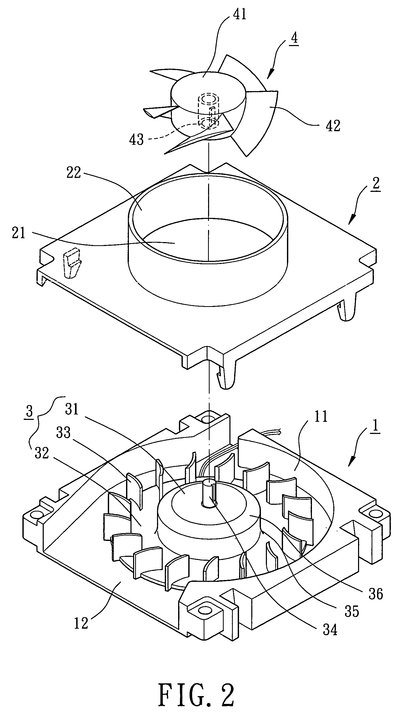 Radial-flow heat-dissipating fan with increased inlet airflow