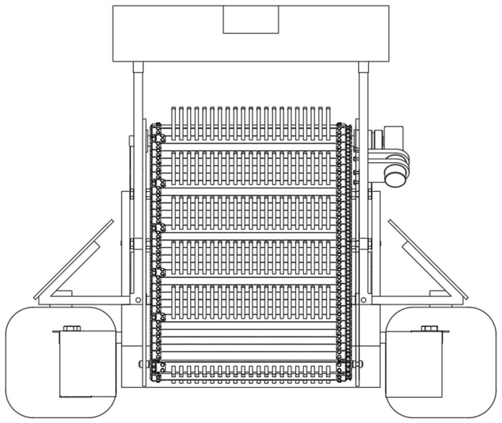 Water surface garbage treatment device