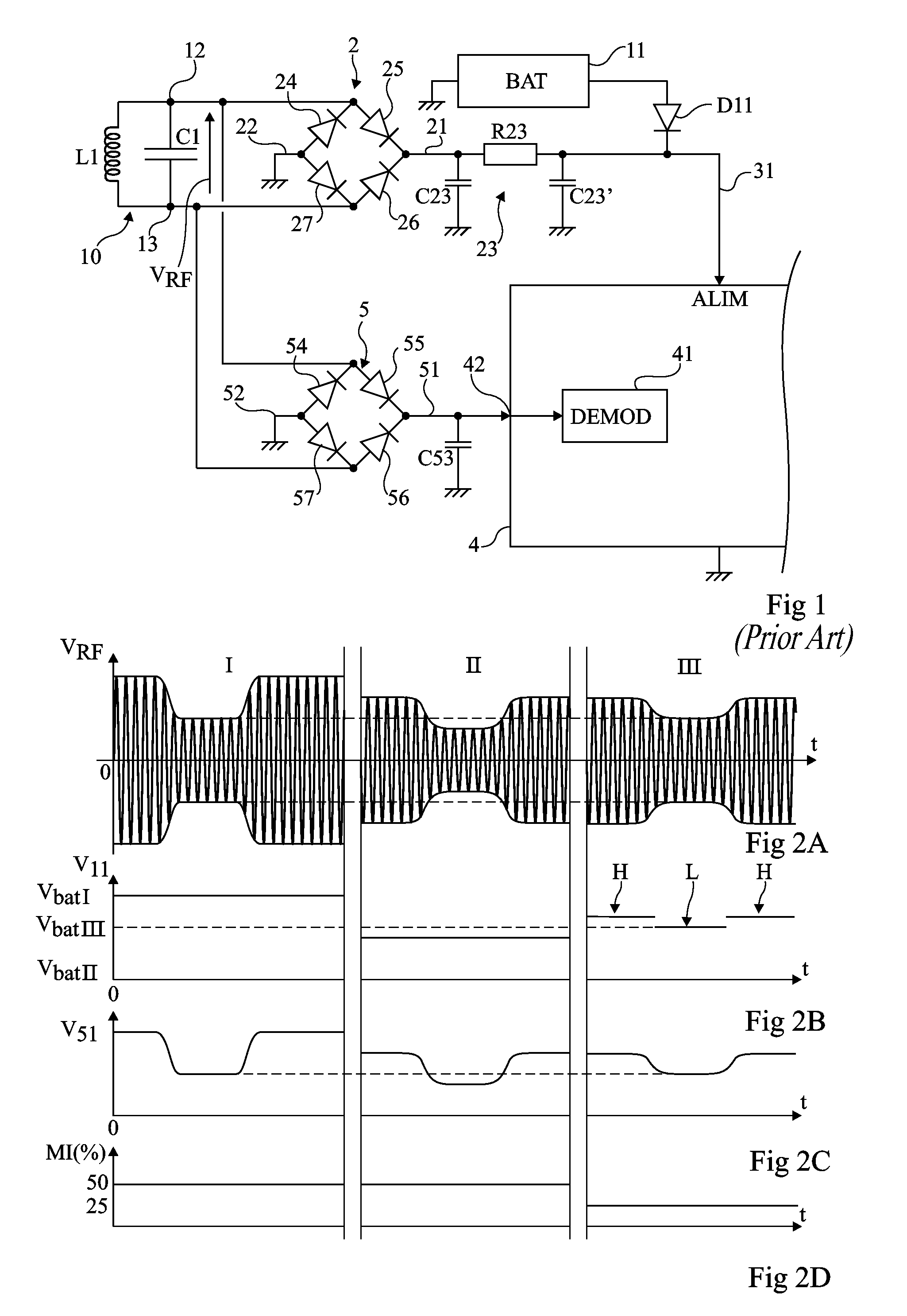 Power management in an electromagnetic transponder