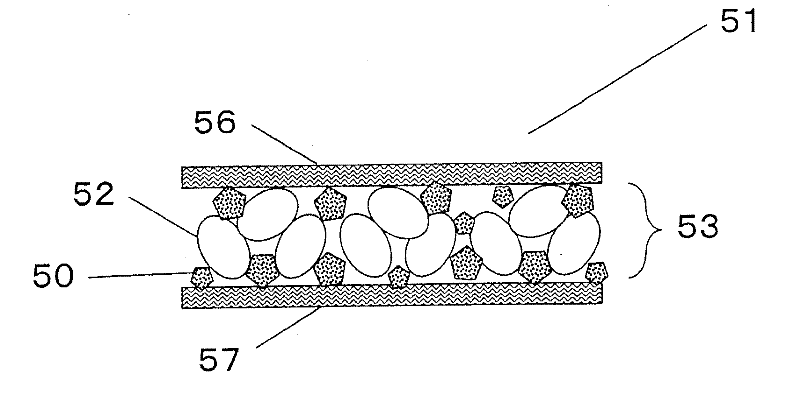 Water-absorbable sheet structure