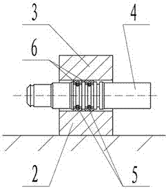 High-corrosion-resistance compound sealing vacuum valve and manufacturing technique of sealing system comprising same