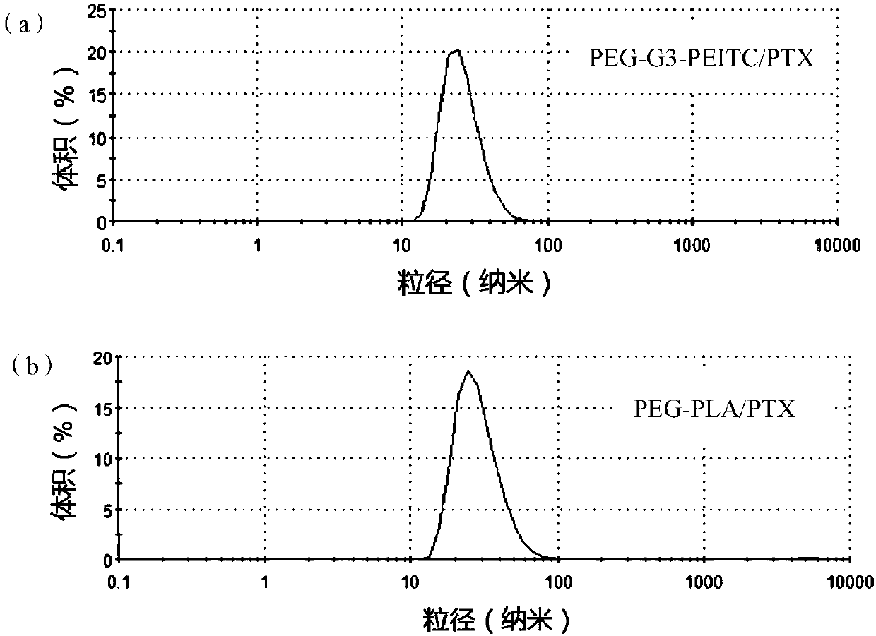 PEG (polyethylene glycol)-polylysine/isothiocyanate bonding compound and application thereof as drug carrier