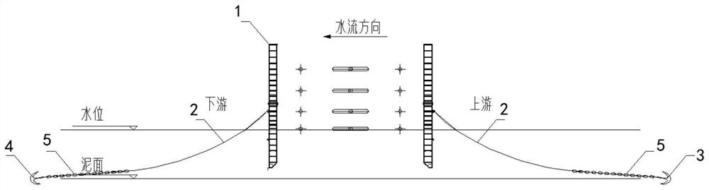 Construction method for double-wall steel cofferdam without bottom sealing concrete in deepwater bare rock geology