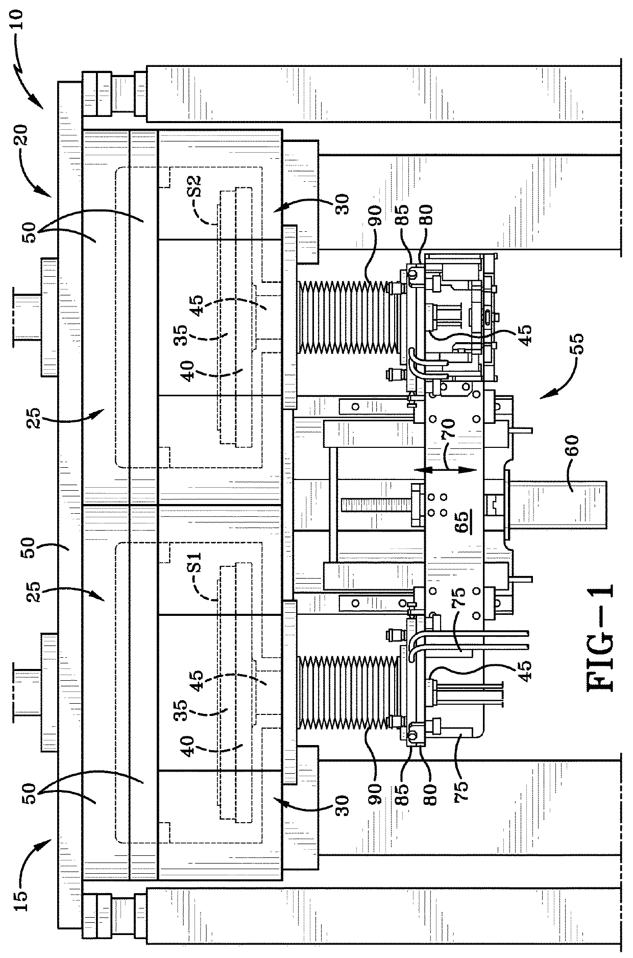 Variable adjustment for precise matching of multiple chamber cavity housings