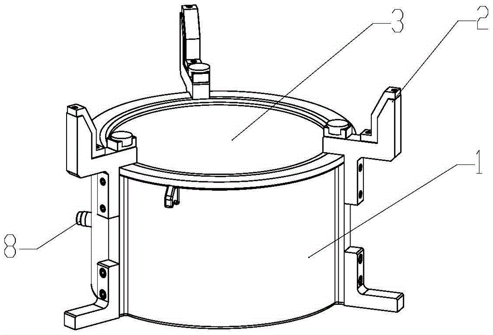 An Air Buffer Device Used for Oil Pressure Dismounting of Conical Surface Interference Coupling