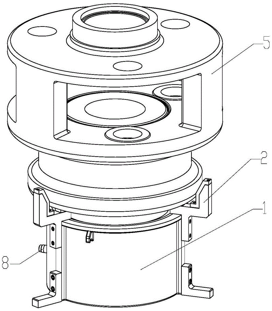 An Air Buffer Device Used for Oil Pressure Dismounting of Conical Surface Interference Coupling