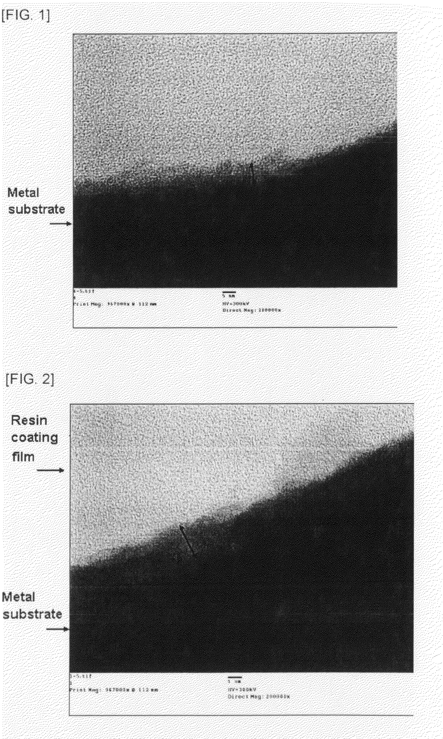 Novel Composite Chemical Conversion Coating Film, Multiple Layered Coating Film Using the Same and Process for Forming Multiple Layered Coating Film