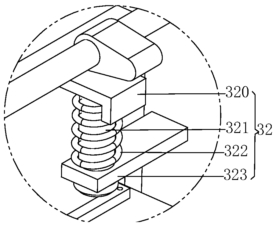 Working method for surface leveling mechanism of irregular plastic