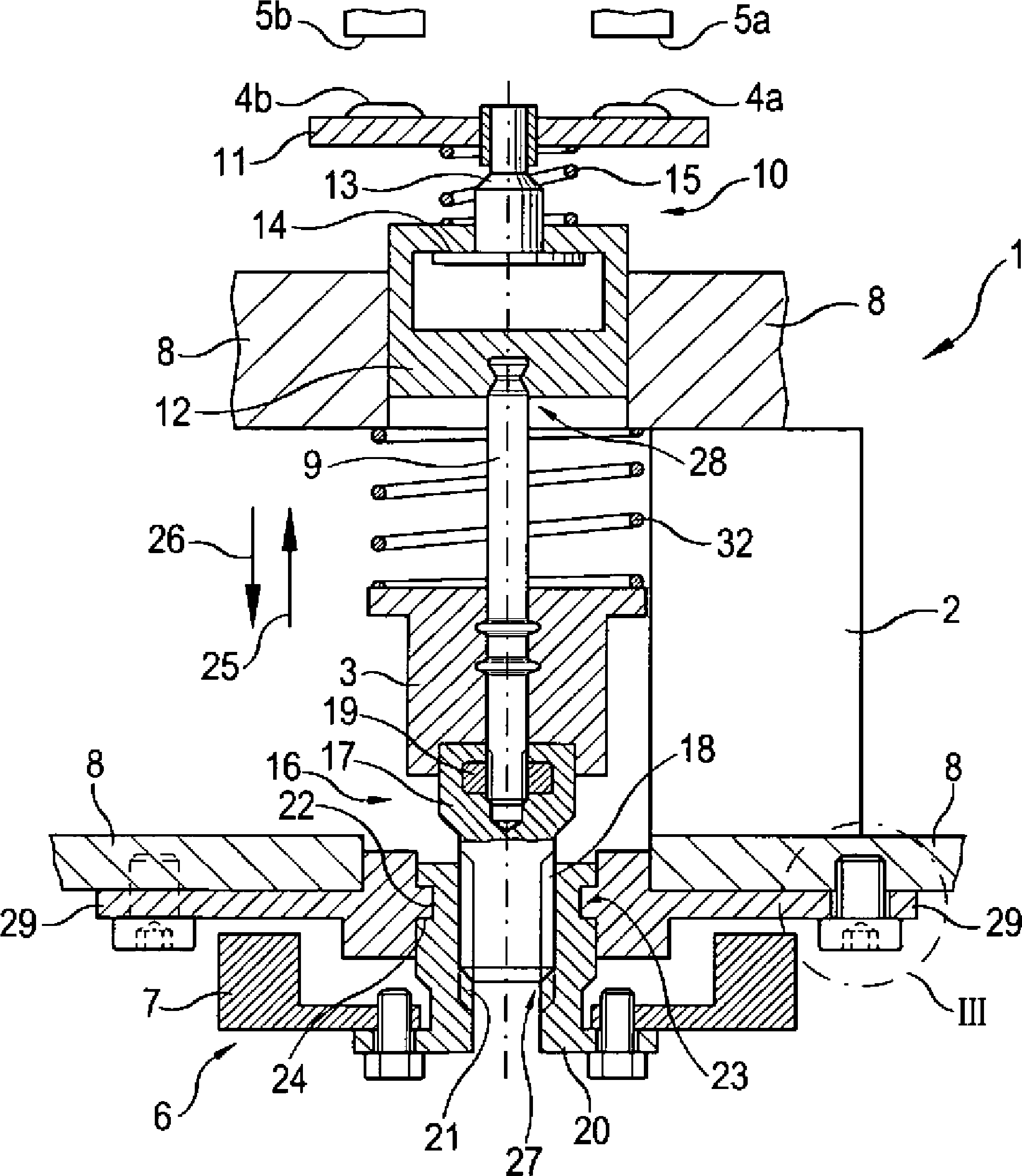 Electrical contactor with flywheel drive and method for switching an electrical contactor on and off