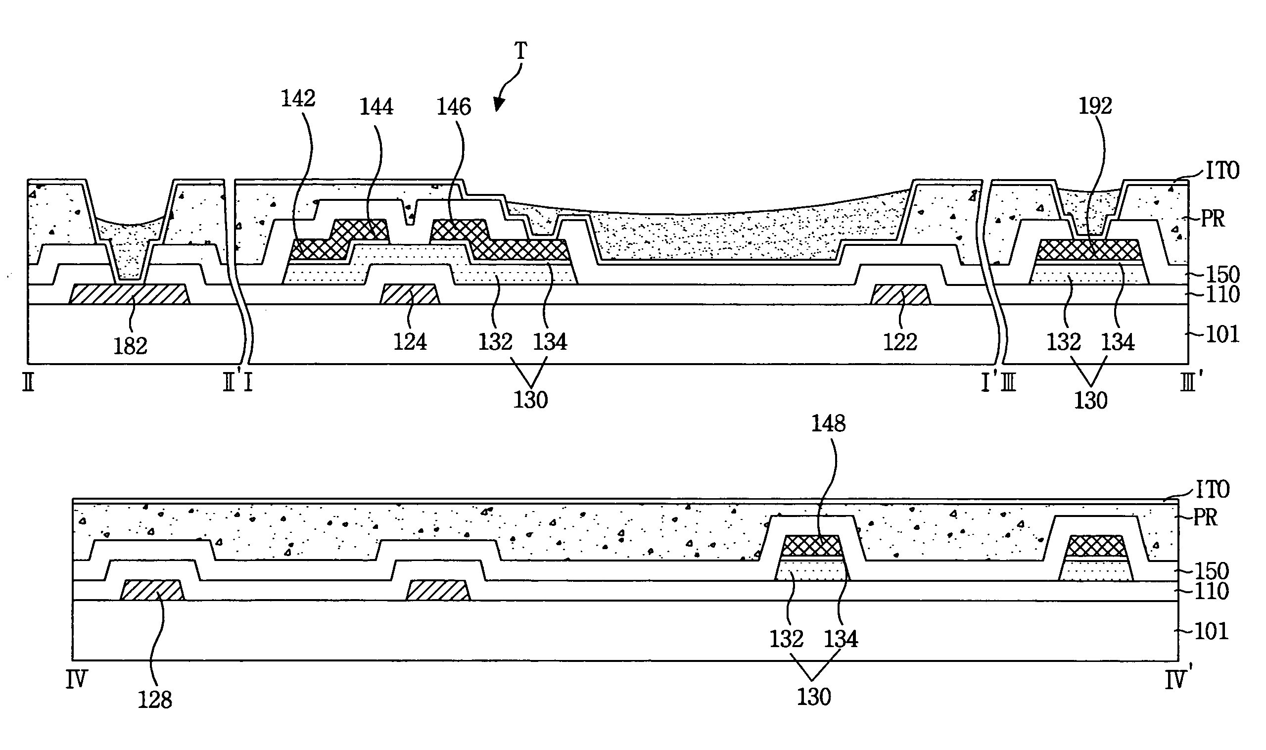 Method for fabricating thin film transistor substrate