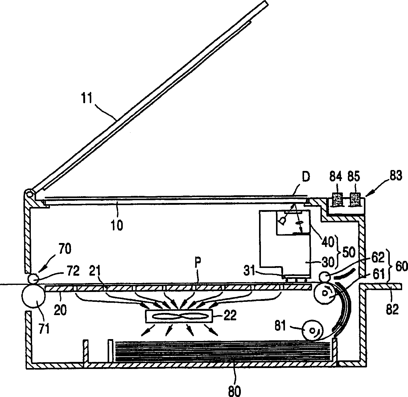 Image input/output module and image input/output apparatus and method