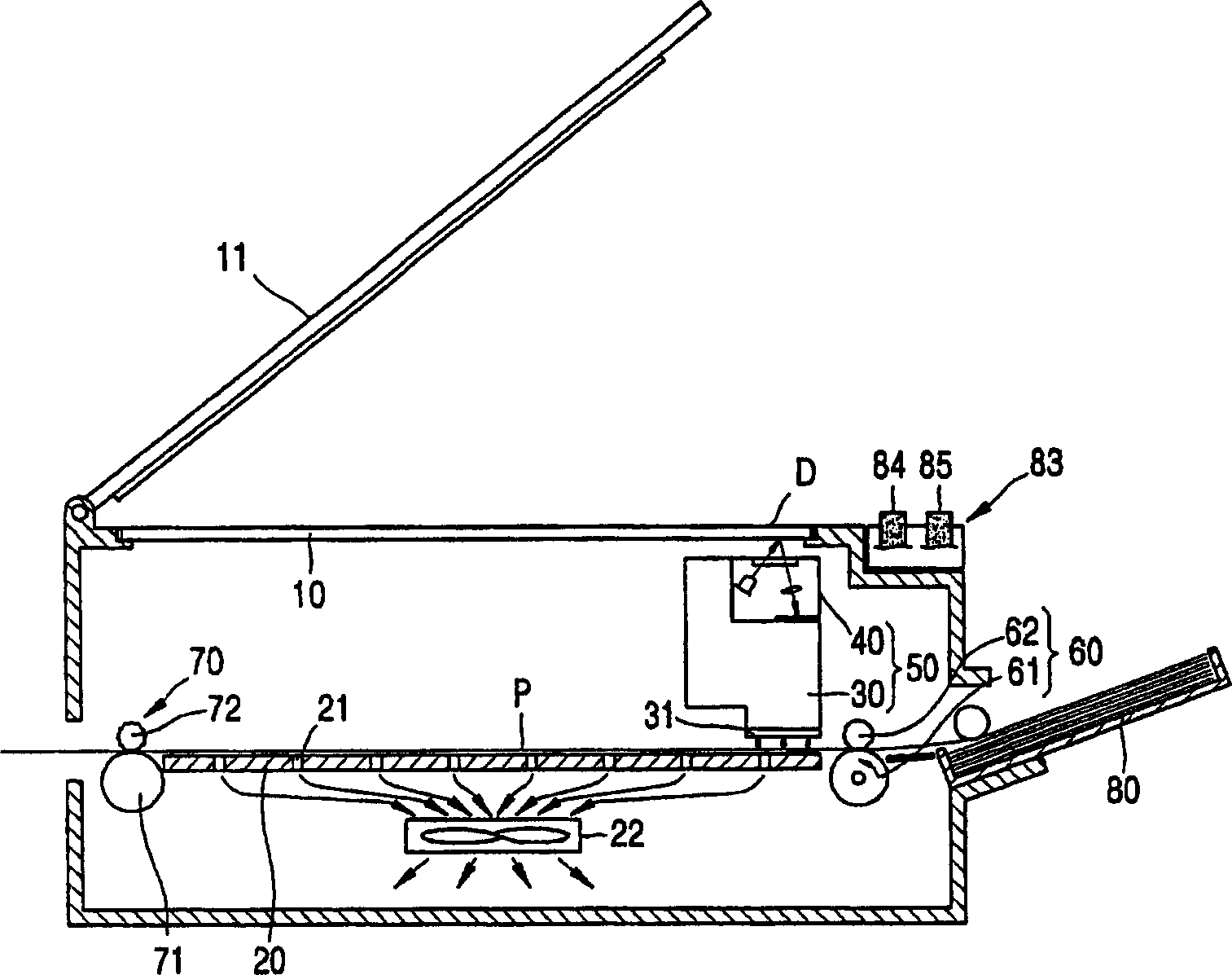 Image input/output module and image input/output apparatus and method