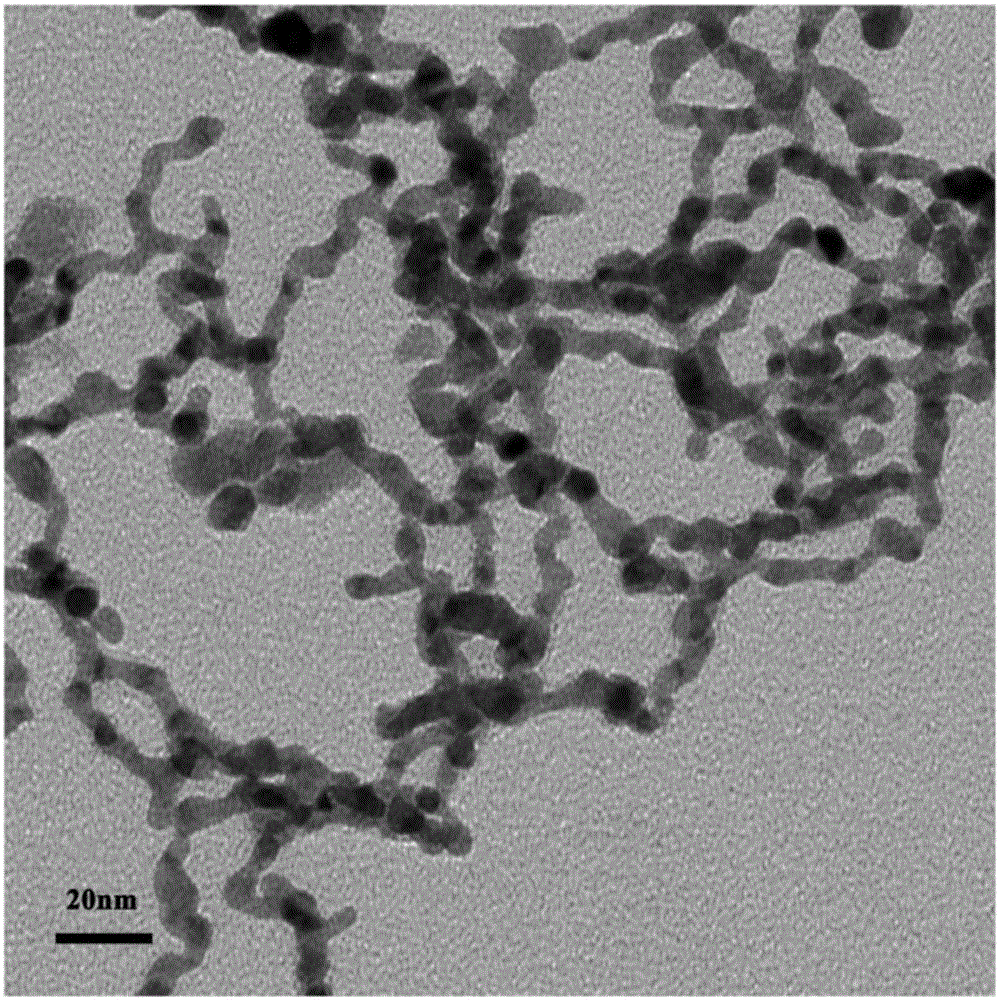 Method for preparing palladium and copper alloy nanowires through heliothis armigera nuclear polyhedrosis protein