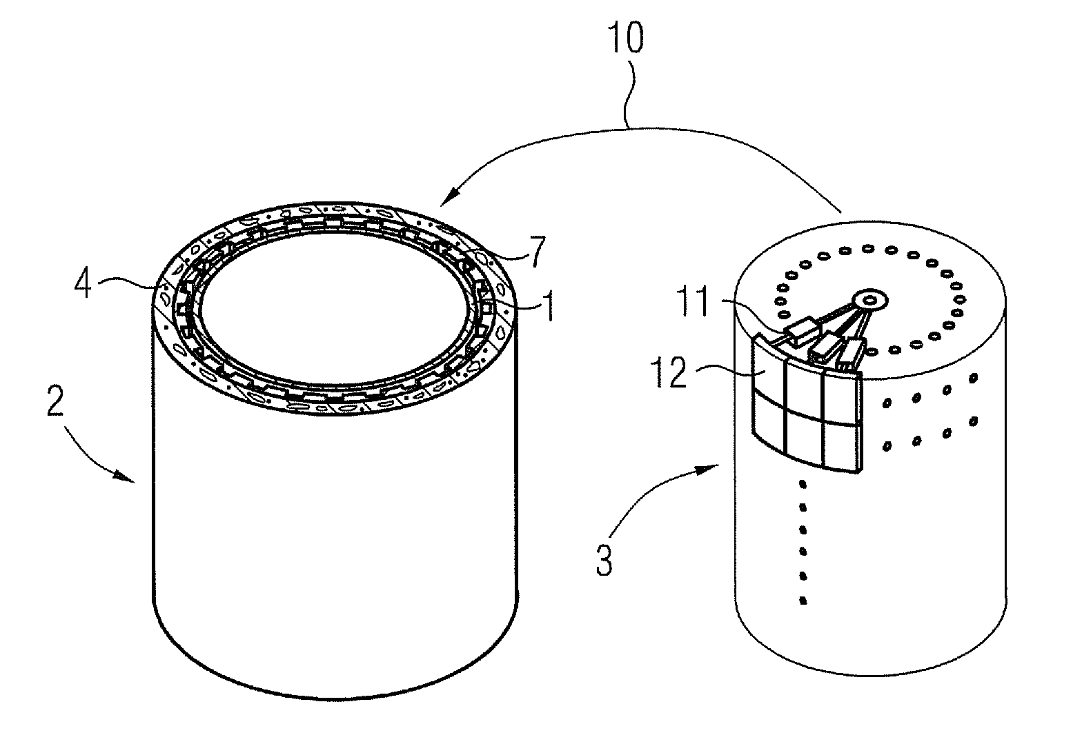 Method and apparatus for manufacturing a rotor