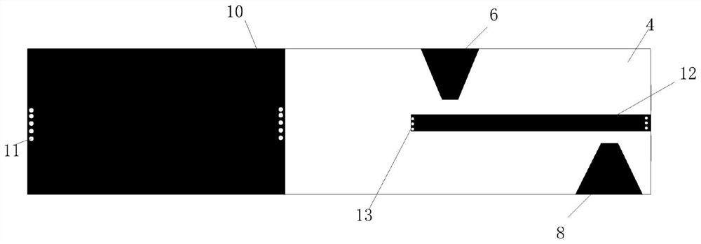 Device and method for measuring dielectric constant and metal conductivity of copper clad laminate