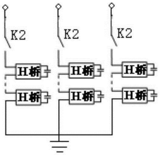 Chain type SVG-based photovoltaic inverter high-voltage ride-through test system