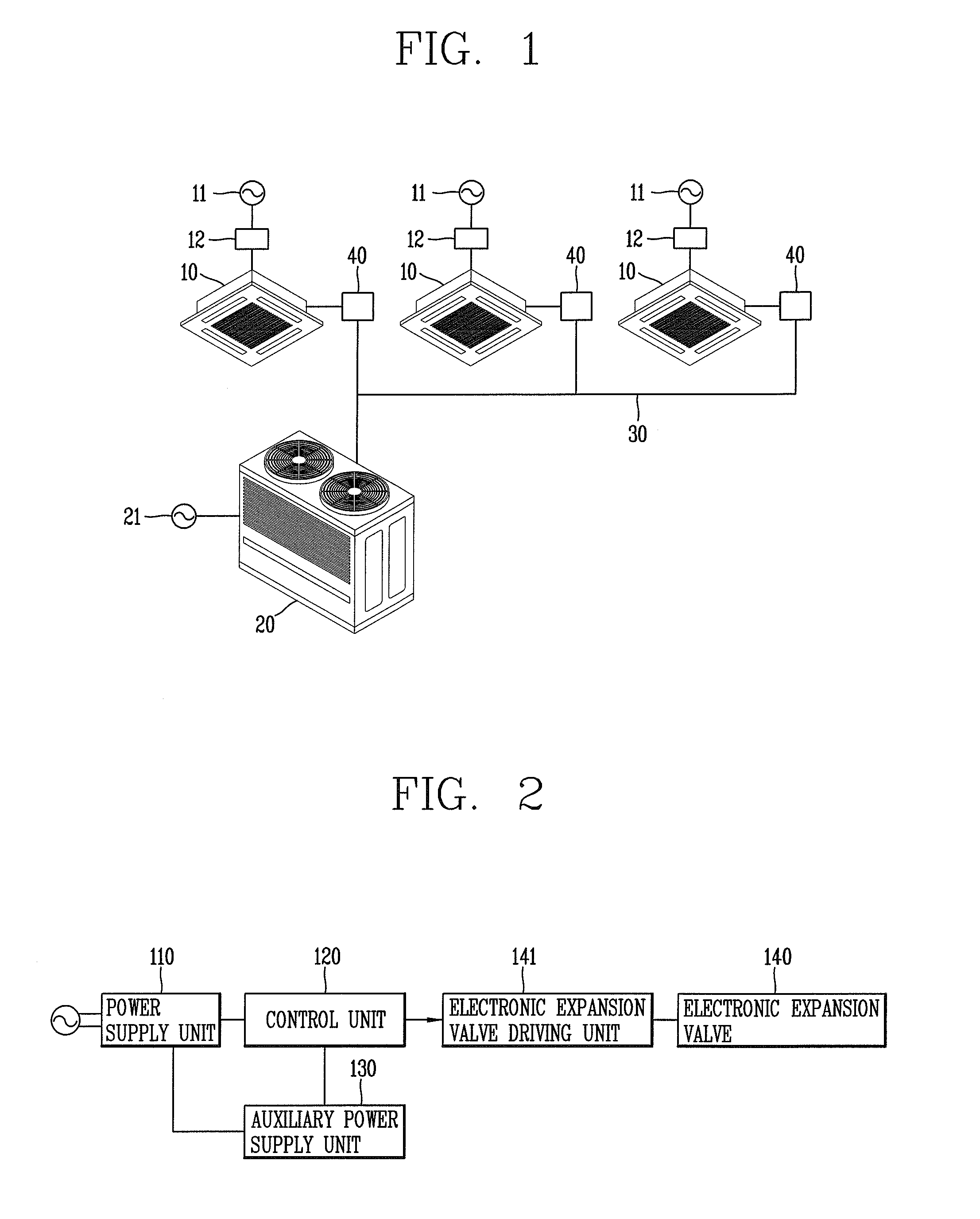 Air conditioning system and method for controlling operation thereof