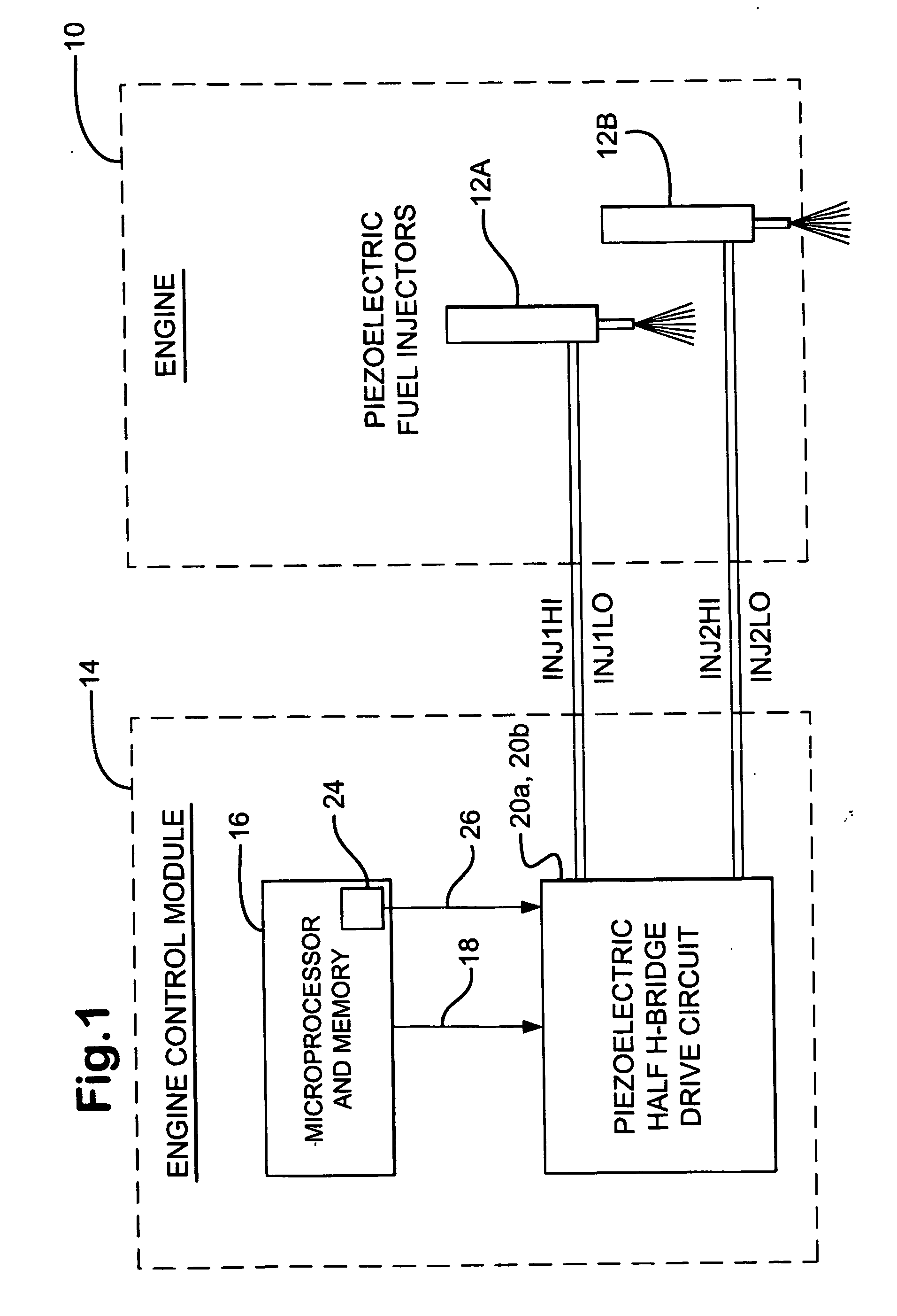 Drive circuit for an injector arrangement