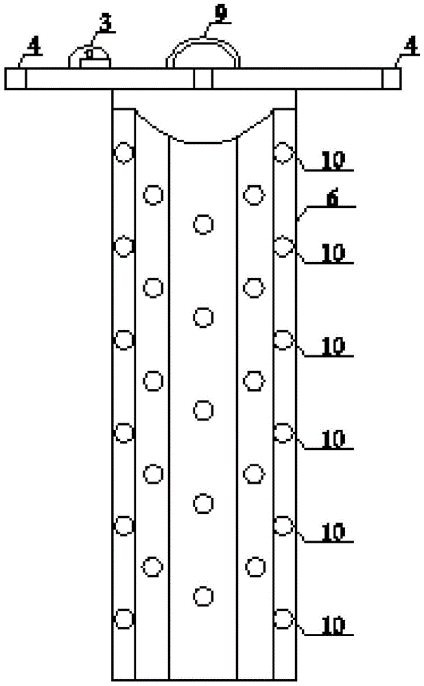 Device and construction method for controlling verticality and azimuth of rectangular corbel piles