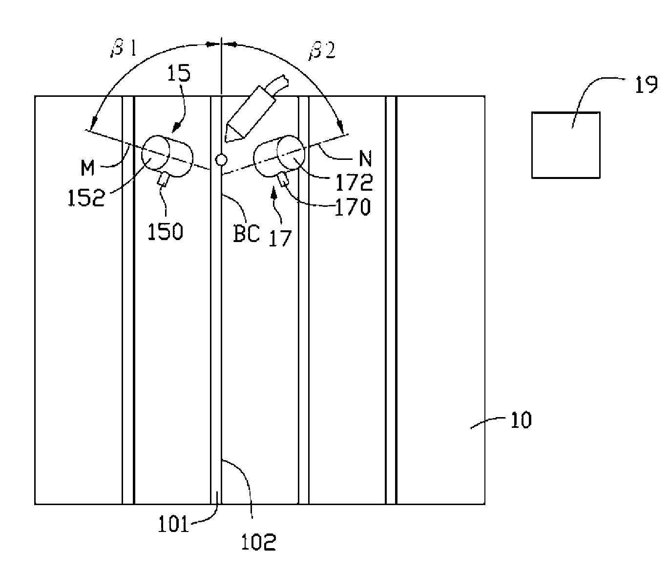 Laser cutting device and laser cutting method