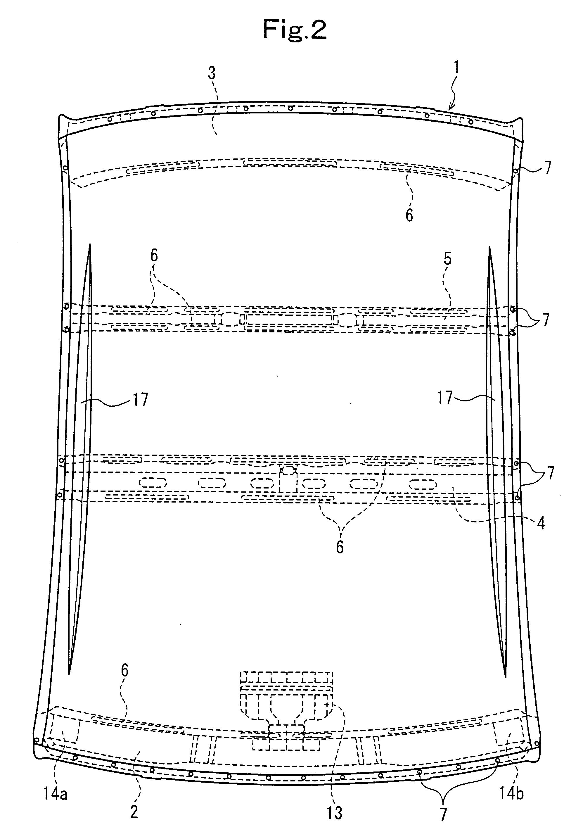 Joint structure for vehicle body members