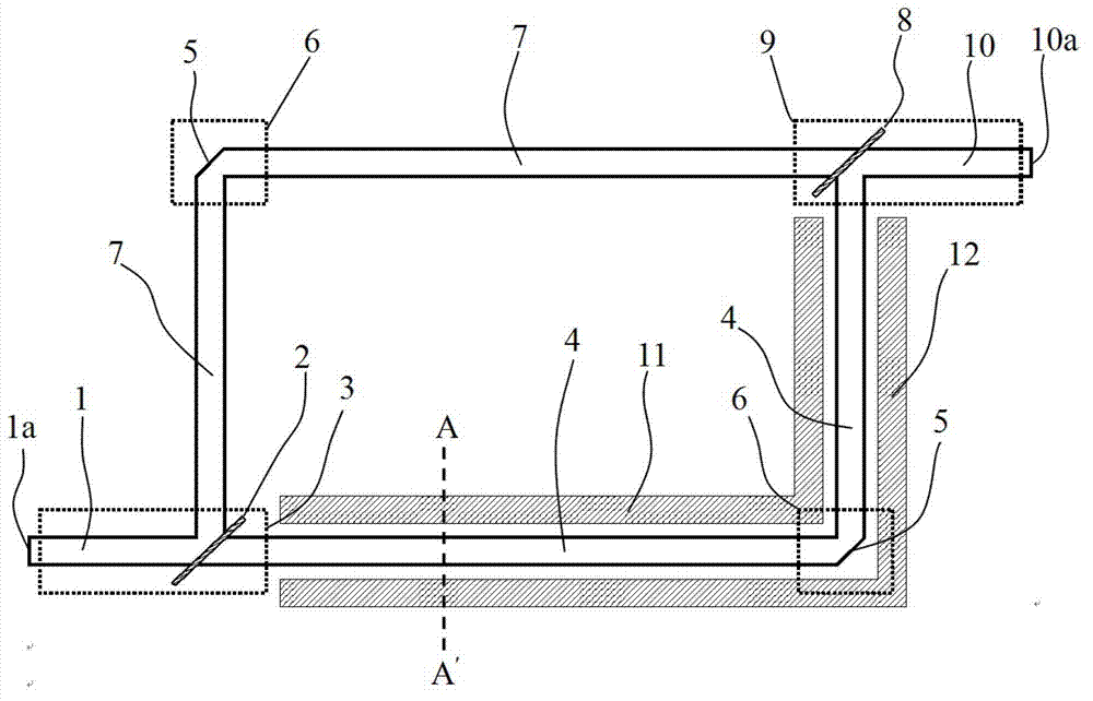 Mach-Zehnder electro-optic modulator in rectangular structure