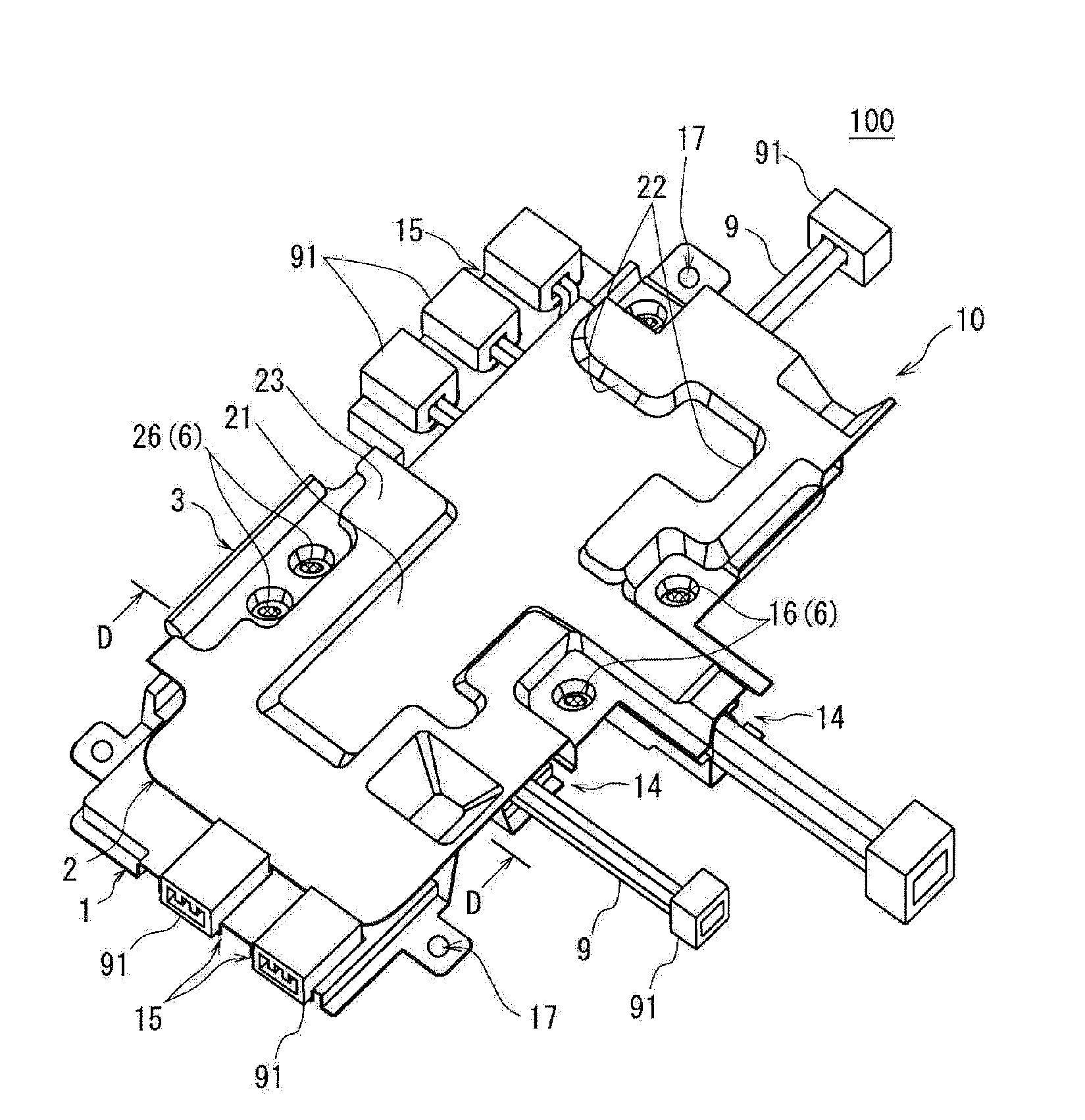 Connector supporting tool, wiring tool and wiring harness
