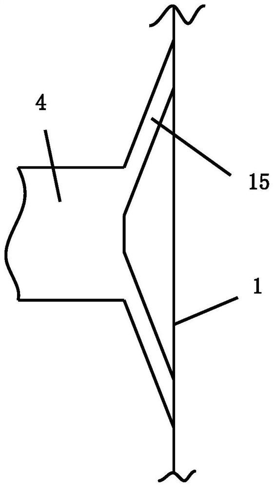 Air passage structure of thin-wall workpiece die