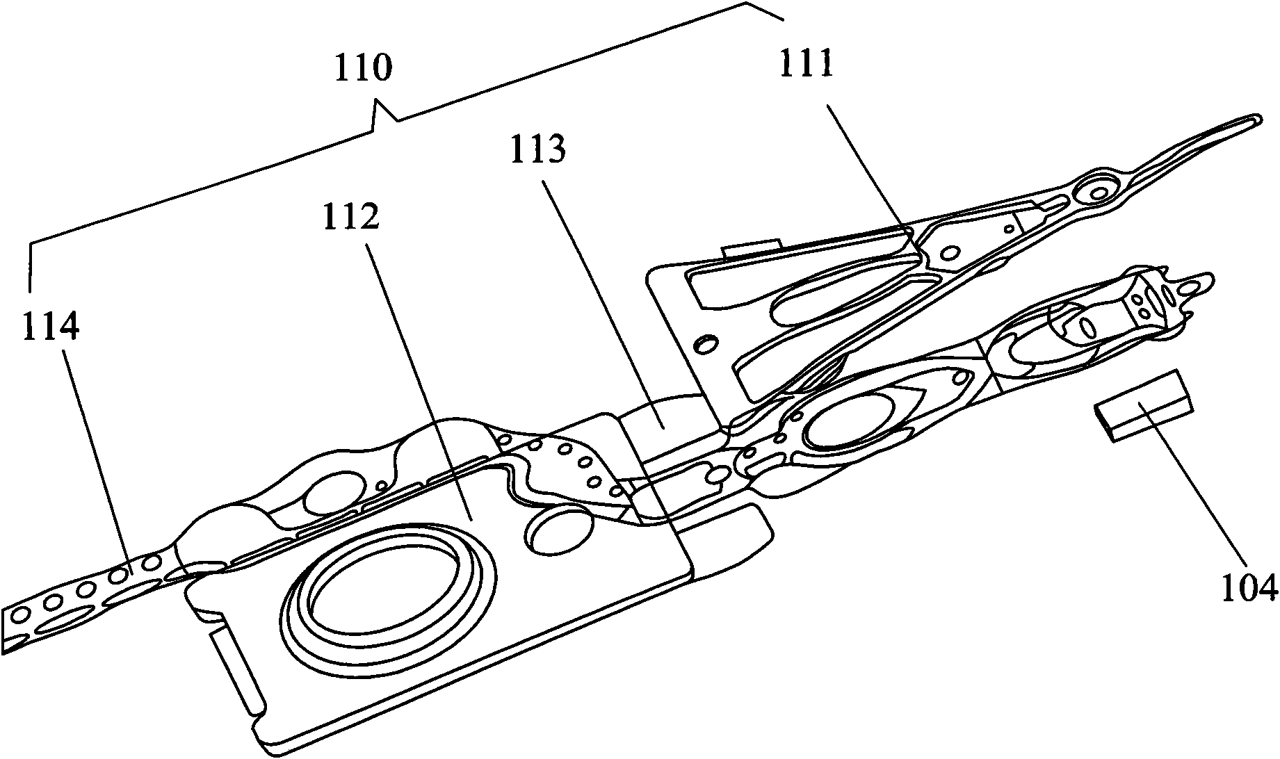 Salient point forming device and method
