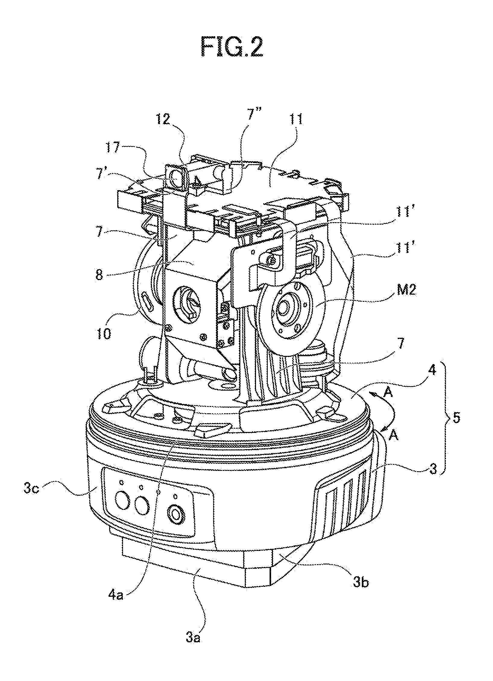 Surveying instrument and surveying operation system