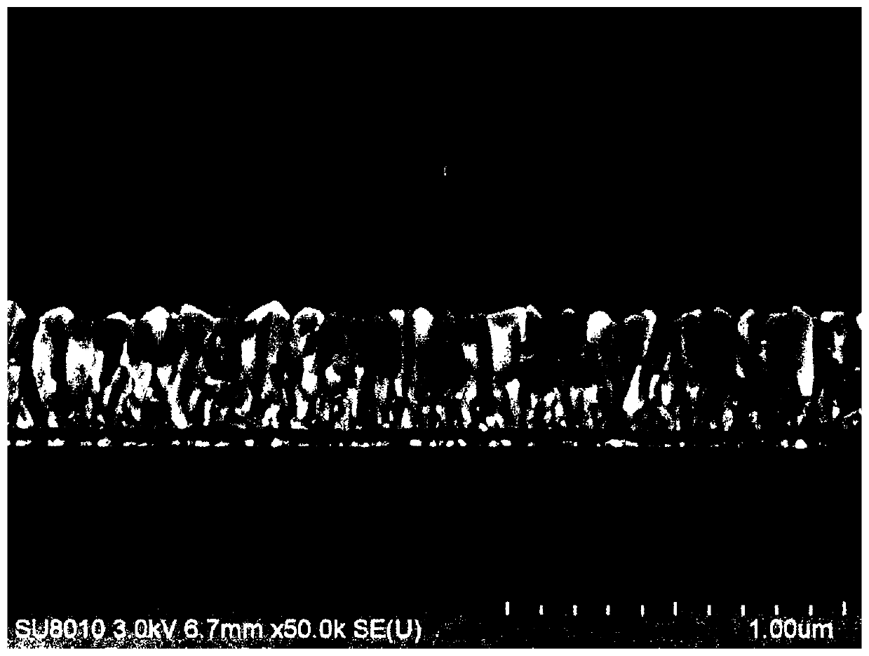 Method for preparing CsPbX3 perovskite quantum dot film through one-step crystallization
