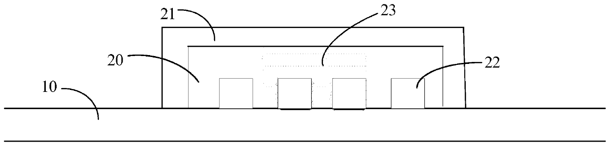 Optical fiber air pressure sensor and system based on surface plasmon resonance