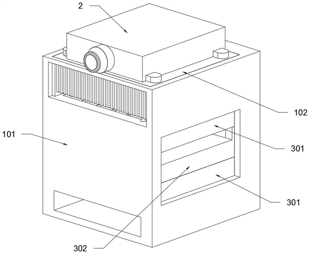 Dual-channel cooling device for semiconductor laser