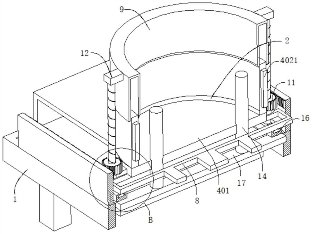 Concrete manhole cover pouring mold and pouring method thereof