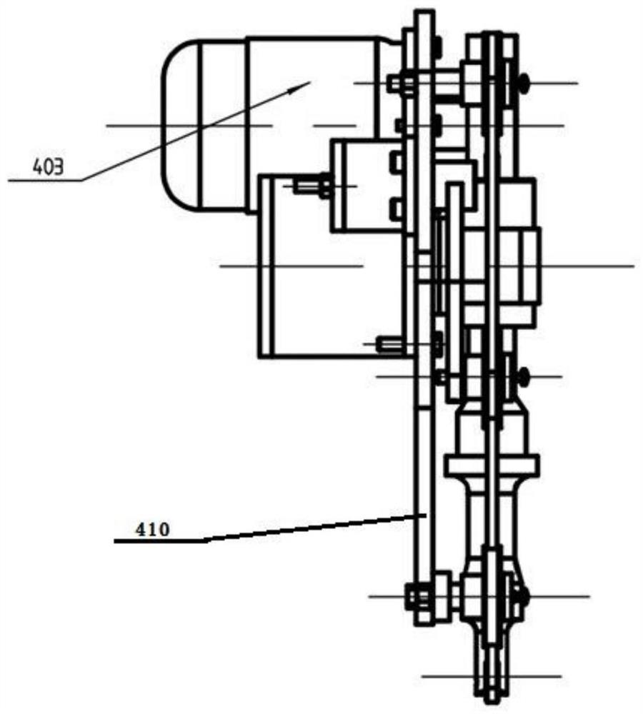 Three-dimensional ultrasonic vibration auxiliary abrasive belt grinding device