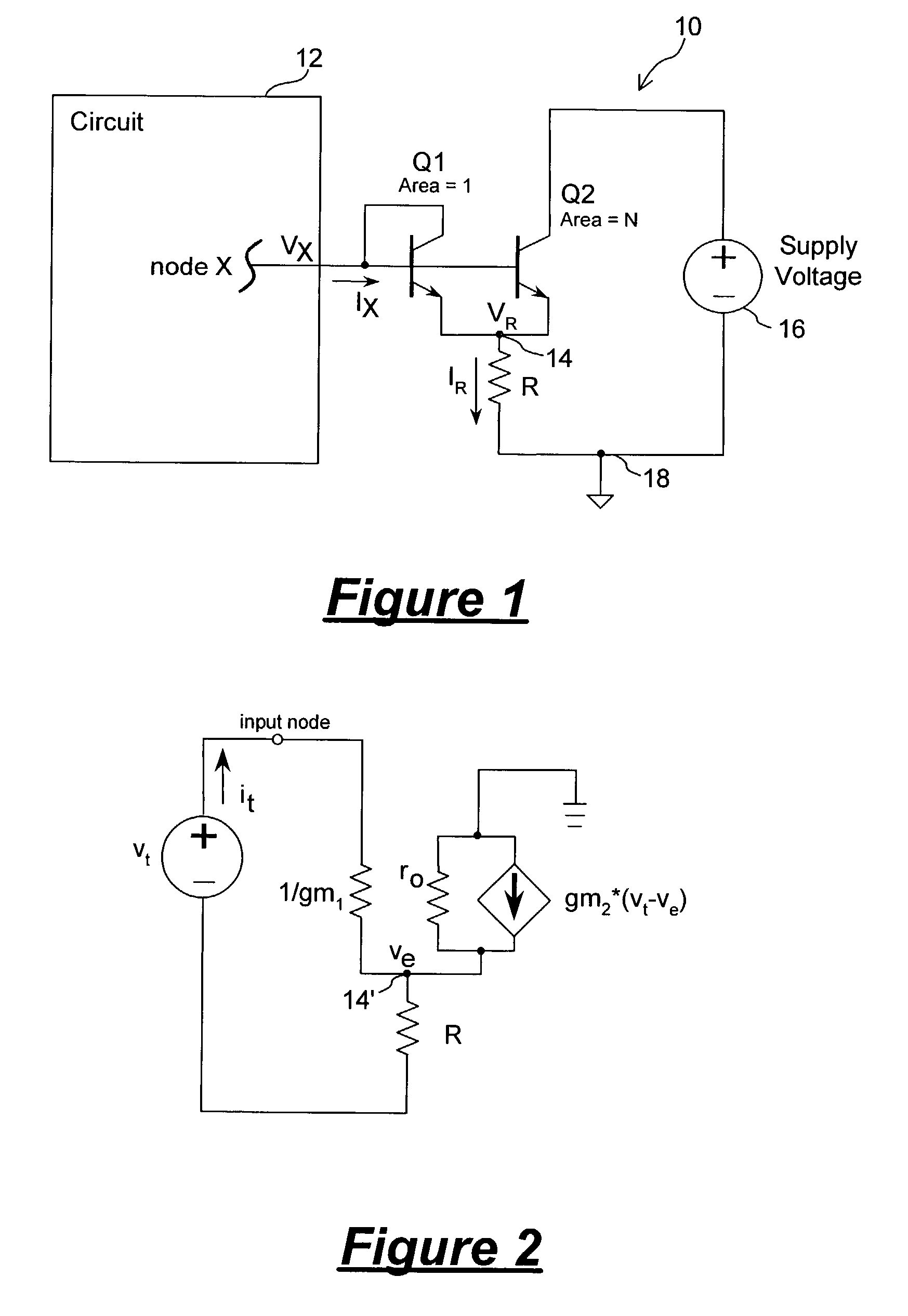 Resistance multiplier circuit and compact gain attenuator