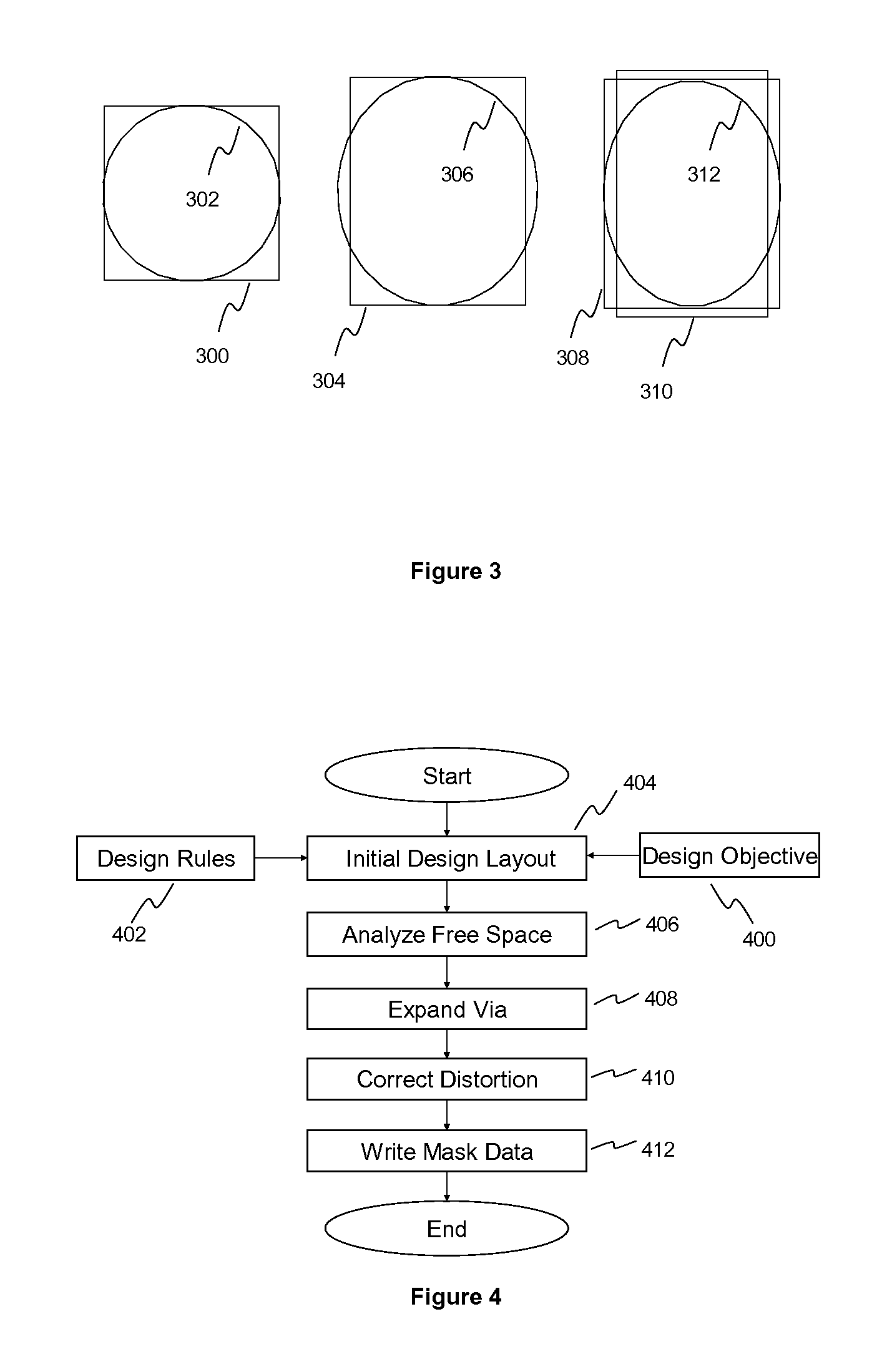 Method for Selectively Enlarging Via and Contact Sizes