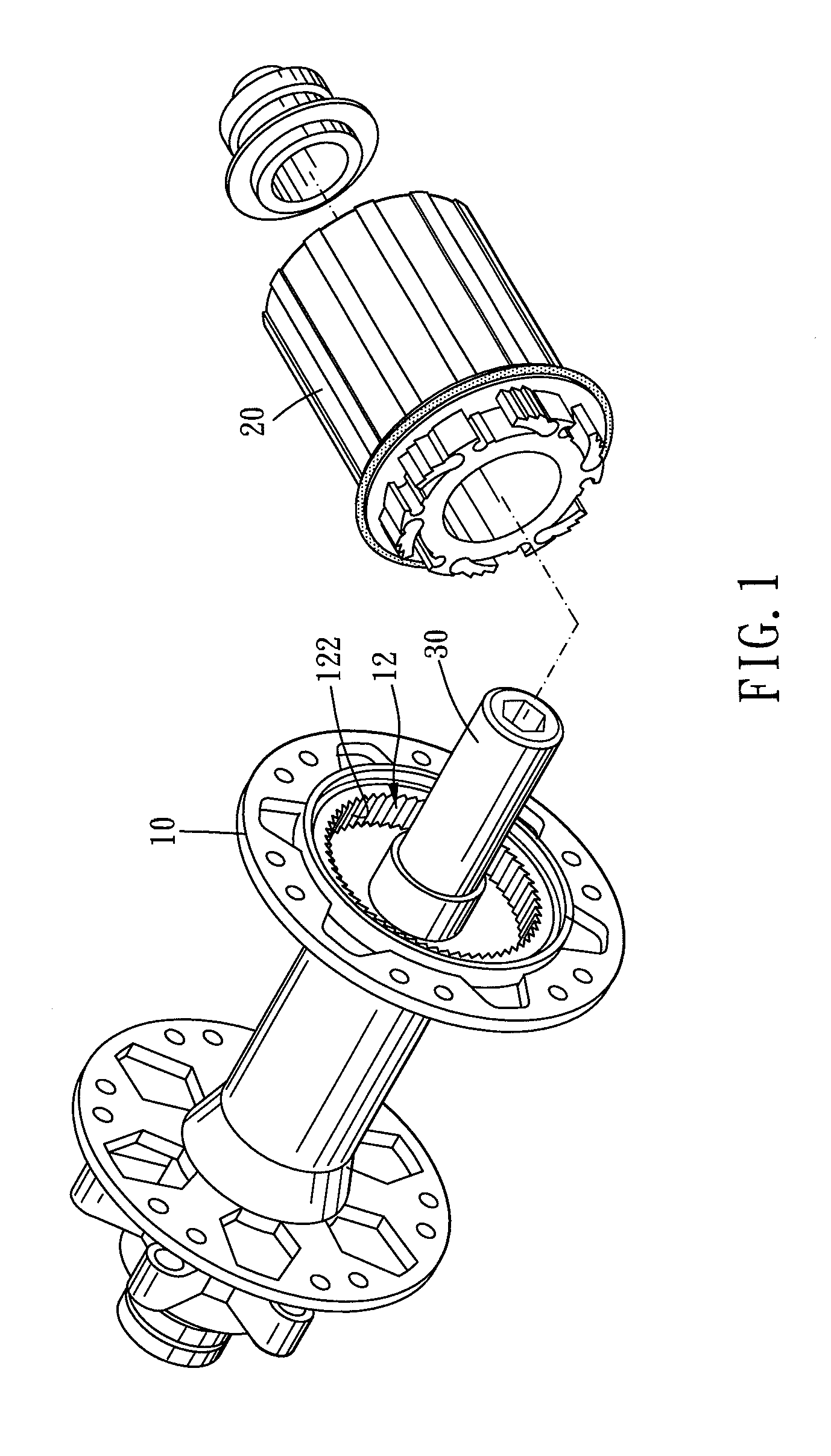 Ratchet hub device