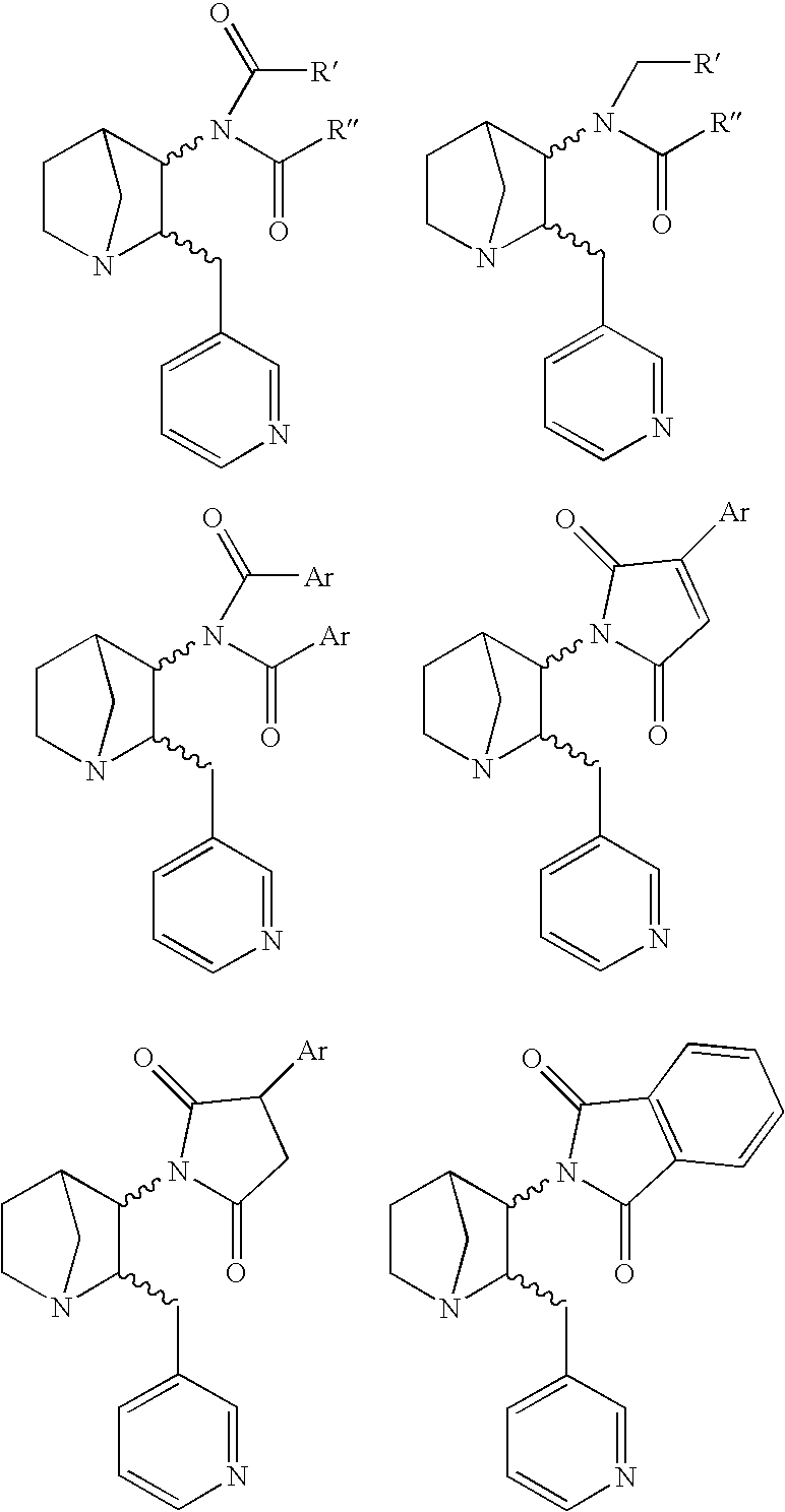 3-substituted-2(arylalkyl)-1-azabicycloalkanes and methods of use thereof